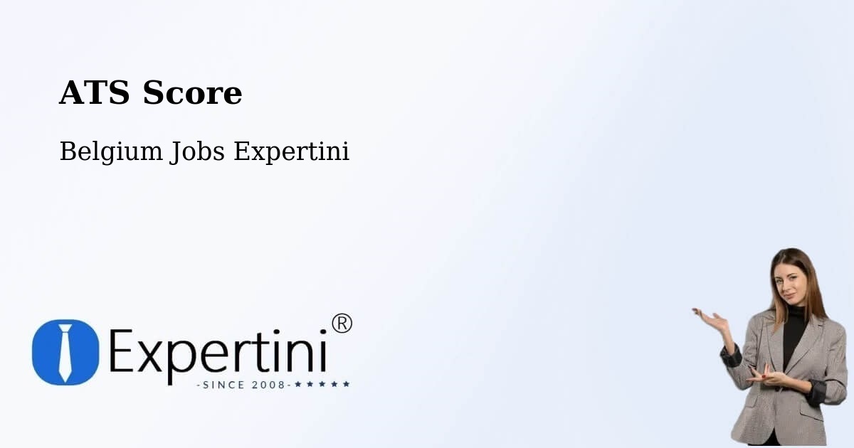 Resume ATS Score & Job Description Match Tool – Dessel - Belgium Jobs Expertini